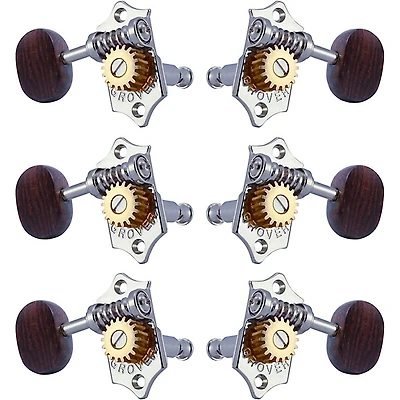 Grover Sta-Tite With 18:1 Gear Ratio 97-18 Series Rosewood Button Tuning Machines