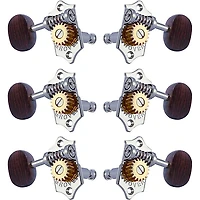 Grover Sta-Tite With 18:1 Gear Ratio 97-18 Series Rosewood Button Tuning Machines