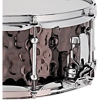 Premier Beatmaker Hammered Brass Snare Drum 13 x 5.5 in. Black Chrome