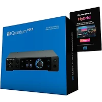 PreSonus Quantum HD2 Audio Interface With JBL 3 Series Studio Monitor Pair (Cables & Stands Included)