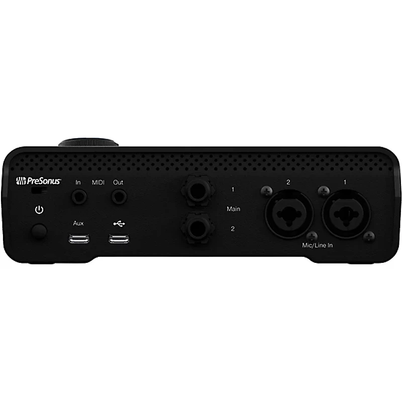 PreSonus Quantum ES2 Audio Interface With Yamaha HS Series Studio Monitor Pair (Cables & Stands Included) -