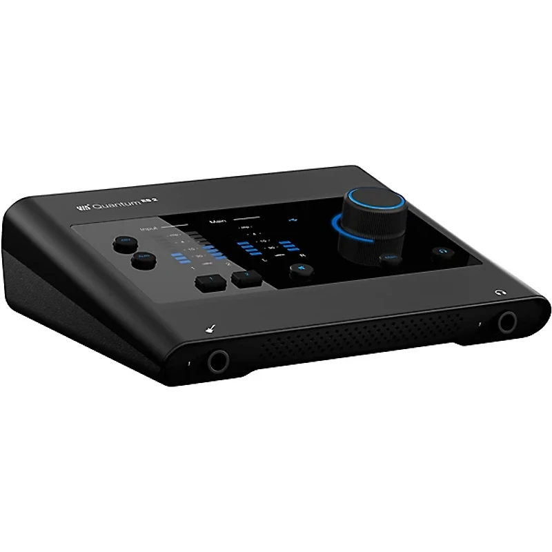 PreSonus Quantum ES2 Audio Interface With Yamaha HS Series Studio Monitor Pair (Cables & Stands Included) -
