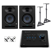 PreSonus Quantum ES2 Audio Interface With Eris 2nd Gen Studio Monitor Pair (Cables & Stands Included