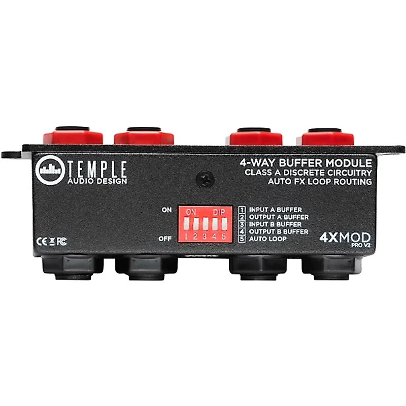 Temple Audio Design 4X Mod Pro V2 4-channel Buffer Module for Templeboard