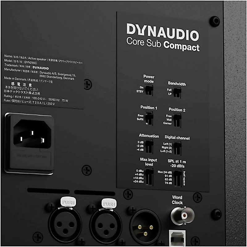 Dynaudio Core Sub Compact 9" Dual Powered Studio Subwoofer