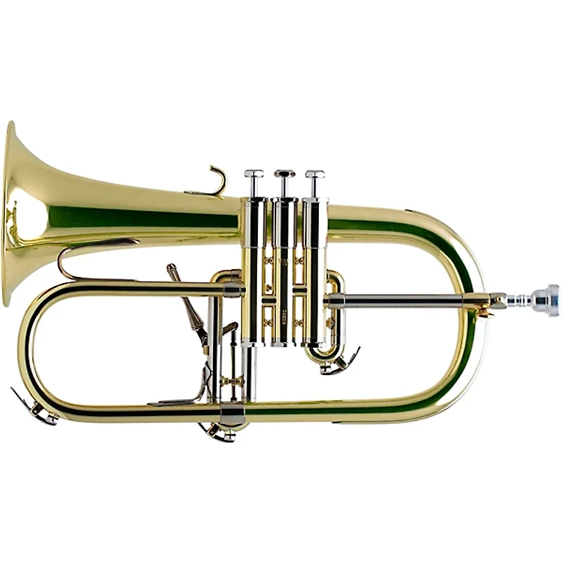 Schilke 1042 FL Custom Series Bb Flugelhorn with Yellow Brass Bell