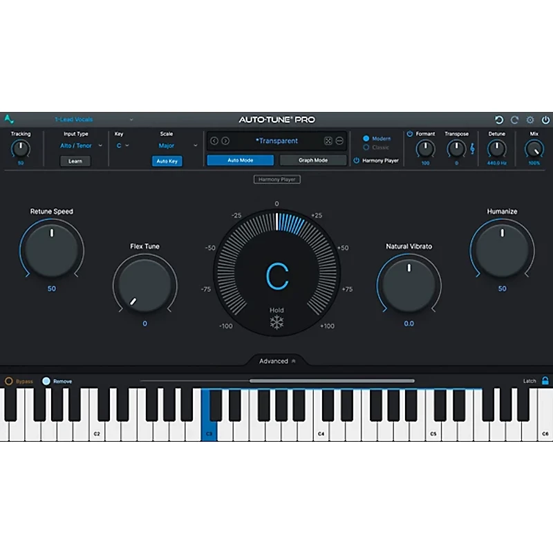 Antares Auto-Tune Pro 11 Vocal Tuning/Editing Plug-in (Software Download)