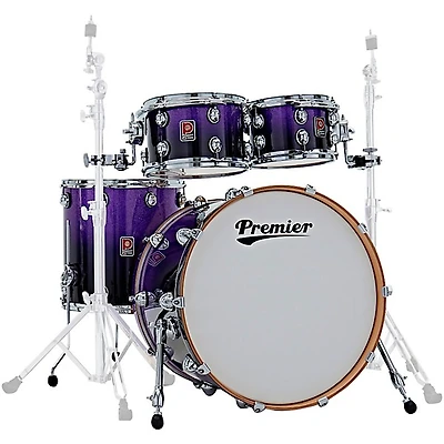 Premier Genista Maple 4-Piece Shell Pack With 22" Bass Drum