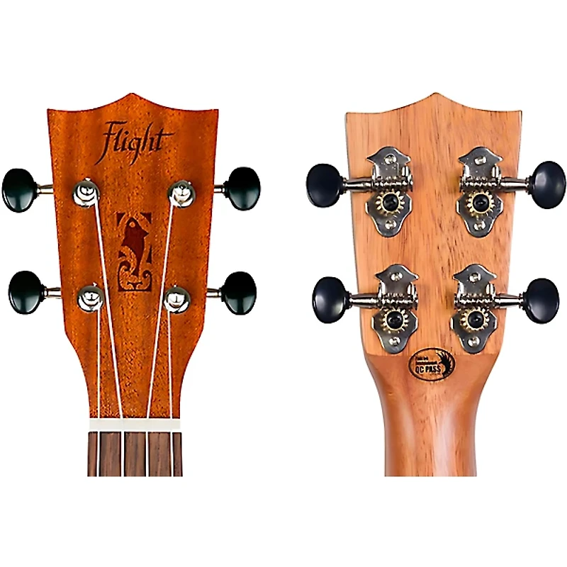 Flight NUP-310 Pineapple Soprano Ukulele Natural