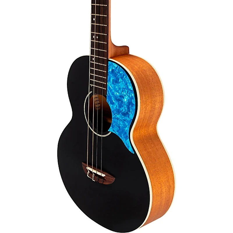 Flight Iris Baritone Ukulele Black