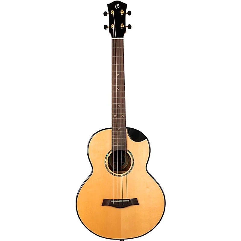 Flight Aurora Baritone Acoustic-Electric Ukulele Natural