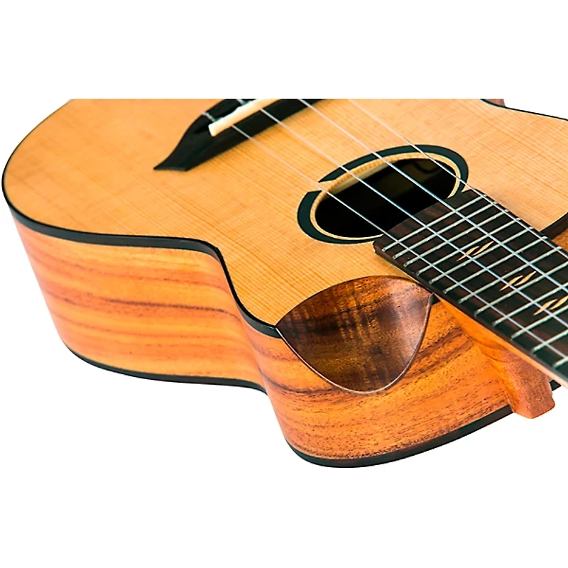 Flight Victoria Soundwave Concert Acoustic-Electric Ukulele Natural