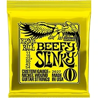 Ernie Ball 2627 Nickel Wound Beefy Slinky Drop Tuning Electric Guitar Strings 2-Pack