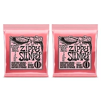 Ernie Ball 2217 Zippy Slinky Nickel Wound Electric Guitar Strings 2-Pack