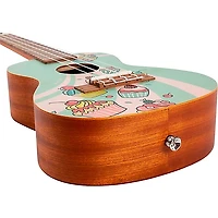 Flight AUC-33 Concert Ukulele Cupcake