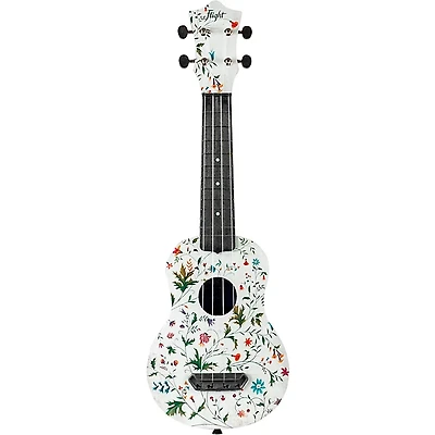 Flight UTS-40 Ultra Travel Soprano Ukulele Flower