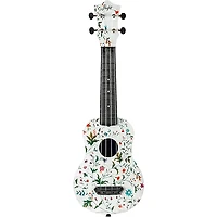 Flight UTS-40 Ultra Travel Soprano Ukulele Flower