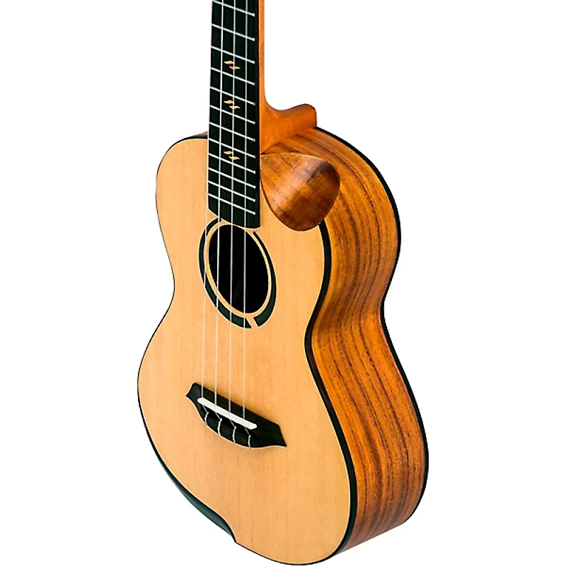 Flight Victoria Soundwave Tenor Acoustic-Electric Ukulele Natural