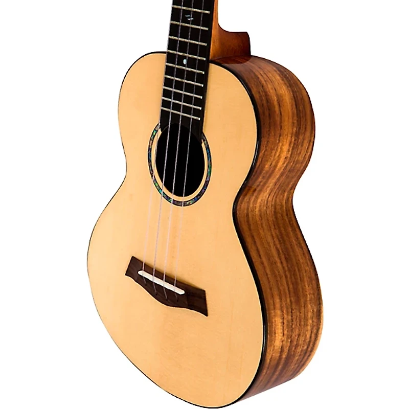 Flight Voyager Tenor Acoustic-Electric Ukulele Natural