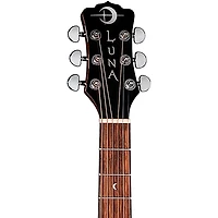 Luna Gypsy Eucalyptus Grand Concert Acoustic-Electric Guitar Natural