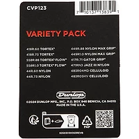 Dunlop Player's Variety Pick Pack 36 Pack