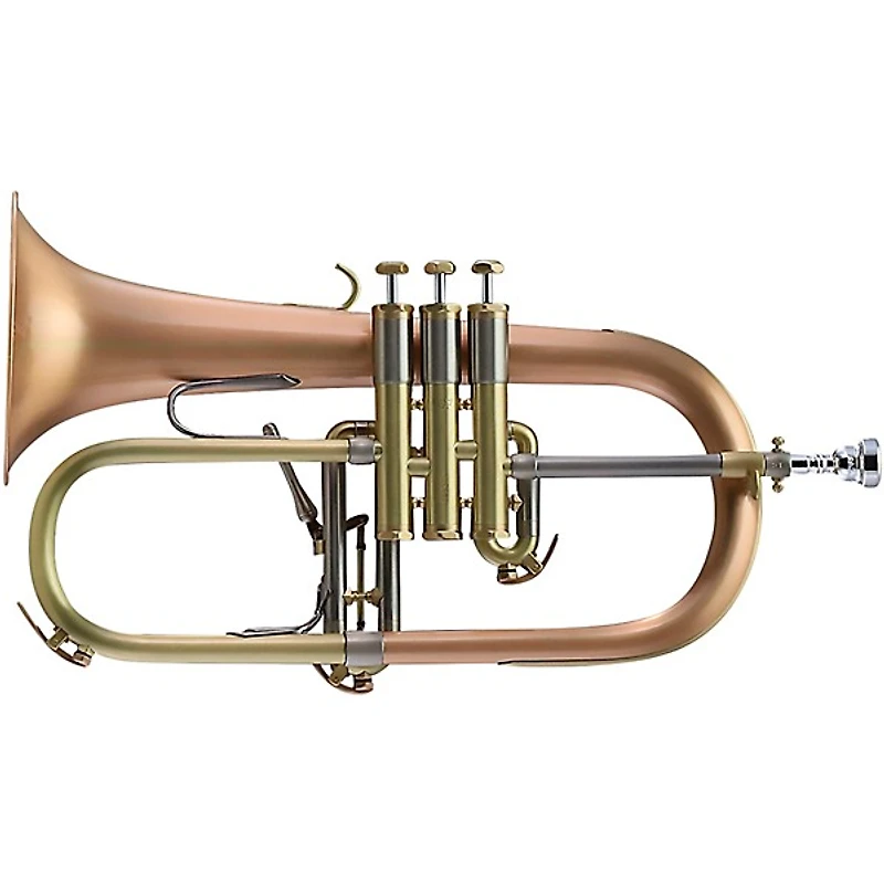 Schilke 1040 FL Custom Series Bb Flugelhorn with Rose Brass Bell