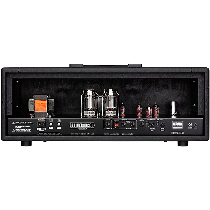 Fryette Deliverance Sixty D60 Series II+ 60W Tube Guitar Amp Head Black