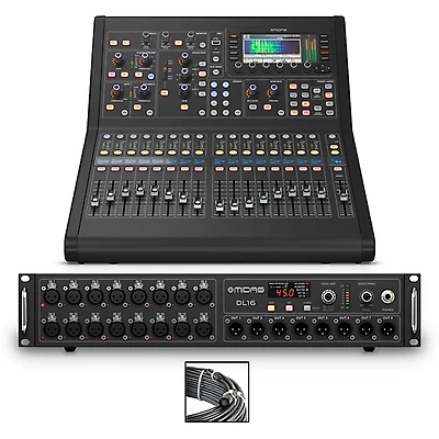 Midas M32R LIVE Digital Mixer Bundle With DL16 Stage Box