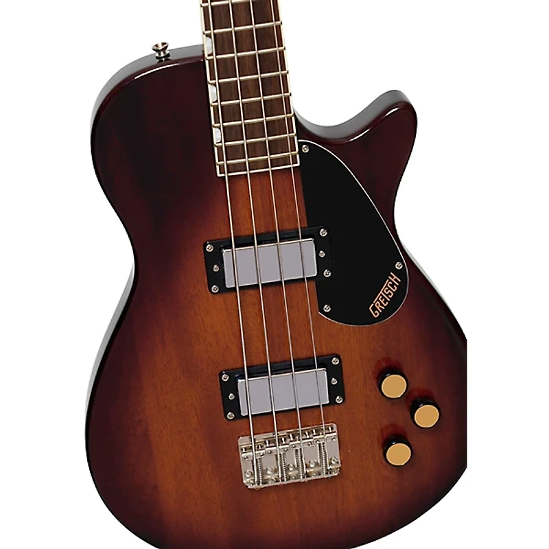 Gretsch Guitars Streamliner Jet Club Bass Single-Cut Short-Scale Bass Guitar -