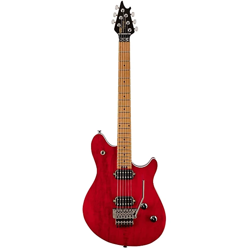 EVH Wolfgang WG Standard QM Electric Guitar Wine Red