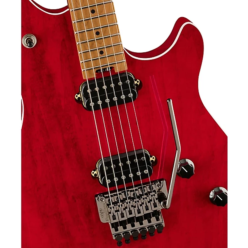 EVH Wolfgang WG Standard QM Electric Guitar Wine Red