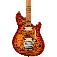 EVH Wolfgang Special QM Baked Maple Fingerboard Electric Guitar Tiger Eye Glow