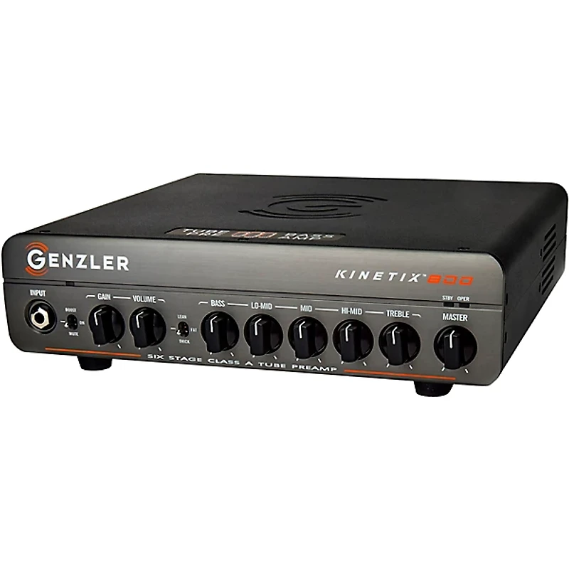 Genzler Amplification Kinetix 800 800W Bass Amp Head Black