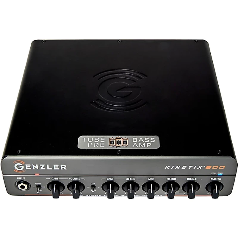 Genzler Amplification Kinetix 800 800W Bass Amp Head Black