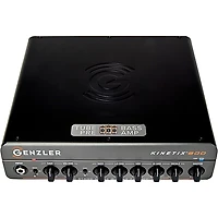 Genzler Amplification Kinetix 800 800W Bass Amp Head Black
