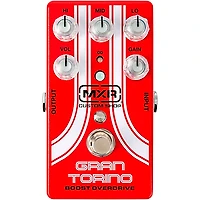 MXR Gran Torino Boost Overdrive Effects Pedal Red