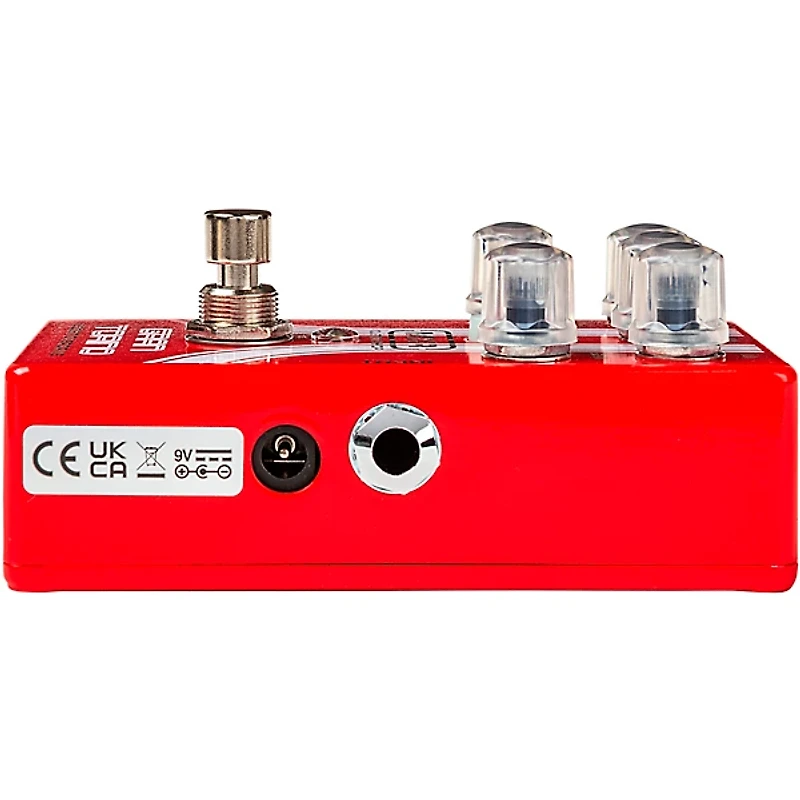 MXR Gran Torino Boost Overdrive Effects Pedal Red