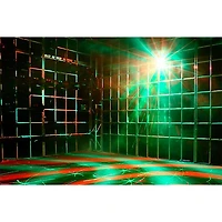 Blizzard Minisystem LED Beam Light with R/G Lasers Black