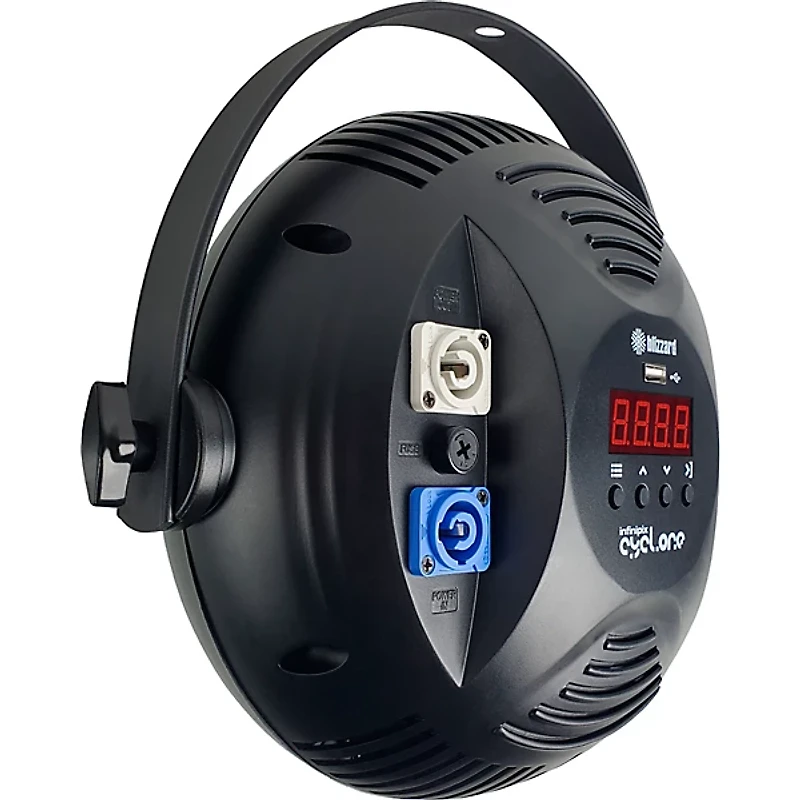 Blizzard InfiniPix Cyclone LED Wash Light with Pixel FX Black