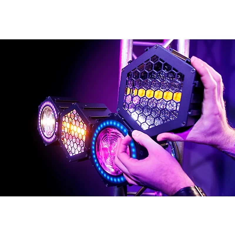 Blizzard Nexys Flux Interlocking WW Blinder and RGB Effects Light Black