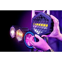 Blizzard Nexys Flux Interlocking WW Blinder and RGB Effects Light Black