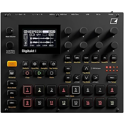 Elektron Digitakt II 16-Track Stereo Drum Computer and Sampler