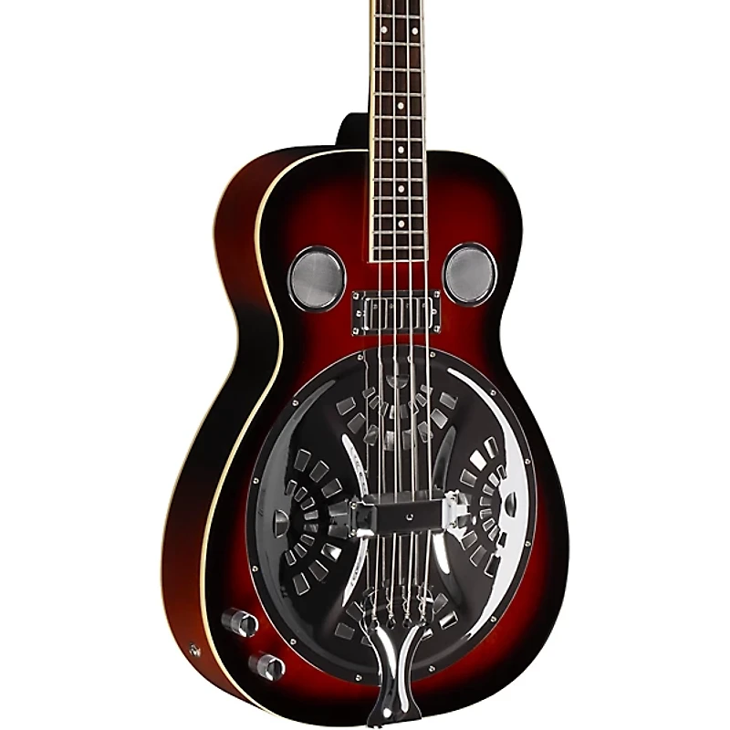 Gold Tone PBB Paul Beard Signature Series Left-Handed Resonator Bass Guitar Tobacco Sunburst