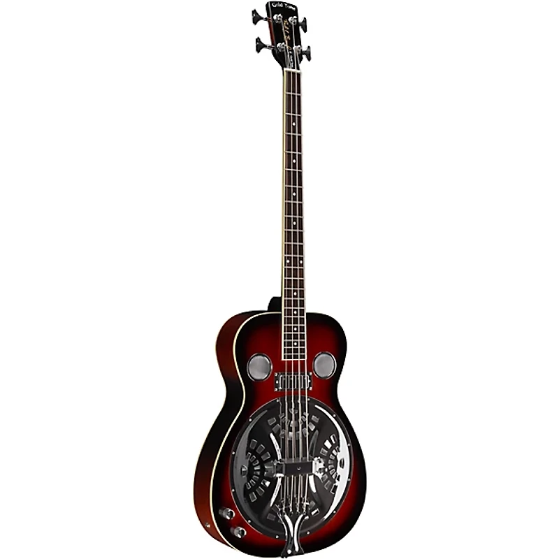 Gold Tone PBB Paul Beard Signature Series Left-Handed Resonator Bass Guitar Tobacco Sunburst
