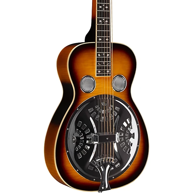 Gold Tone PBS-D/L Paul Beard Signature Series Squareneck Left-Handed Deluxe Resonator Guitar Tobacco Sunburst