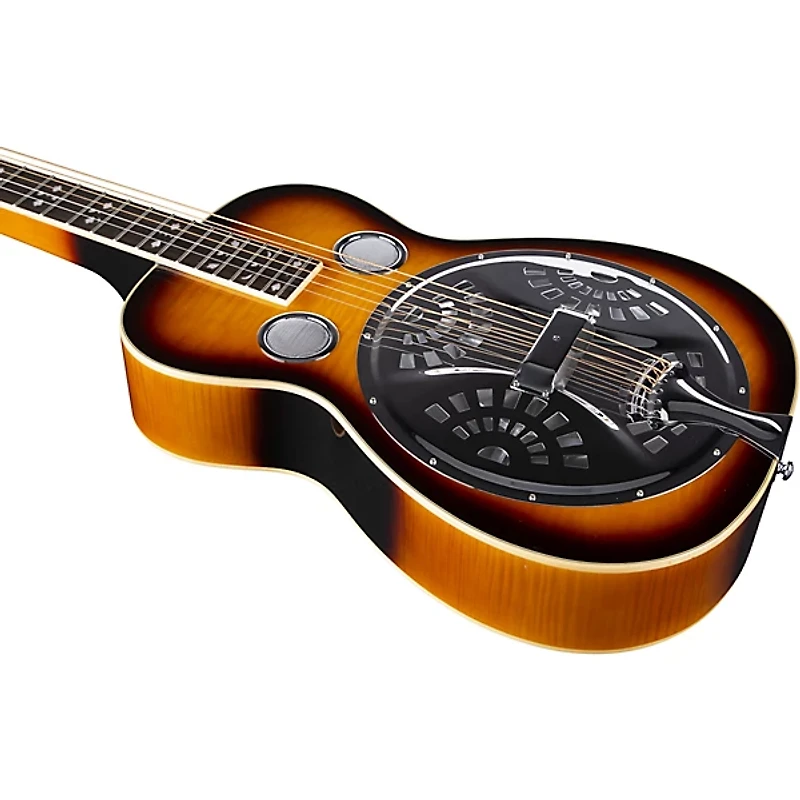 Gold Tone PBS-D/L Paul Beard Signature Series Squareneck Left-Handed Deluxe Resonator Guitar Tobacco Sunburst