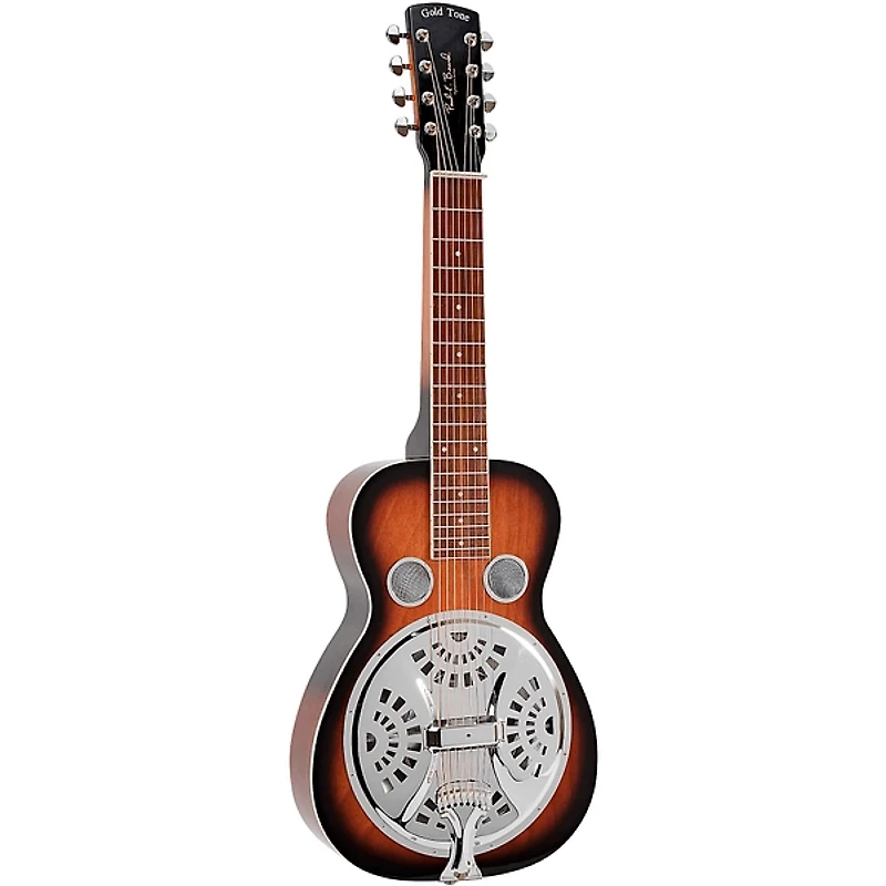 Gold Tone PBS-8 Paul Beard Signature Series 8-String Squareneck Resonator Guitar Tobacco Sunburst
