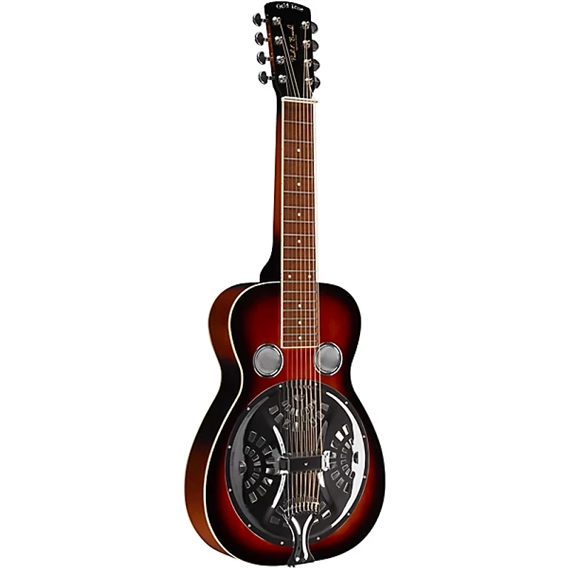Gold Tone PBS-8/L Paul Beard Signature Series 8-String Squareneck Left-Handed Resonator Guitar Tobacco Sunburst