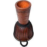 X8 Drums Matahari Professional Djembe Drum with Bag & Lessons