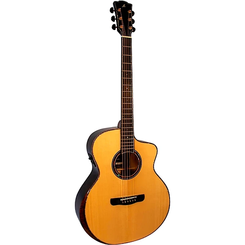 Merida Wave Beyond Series Grand Concert Acoustic-Electric Guitar - Natural